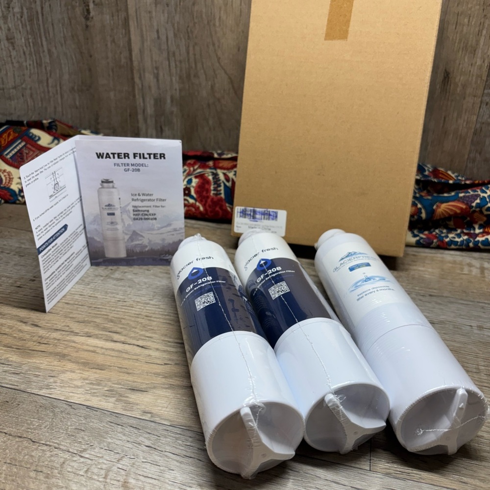 NEW SEALED Lot Of 3 Glacier Fresh Water Filters GF-20B